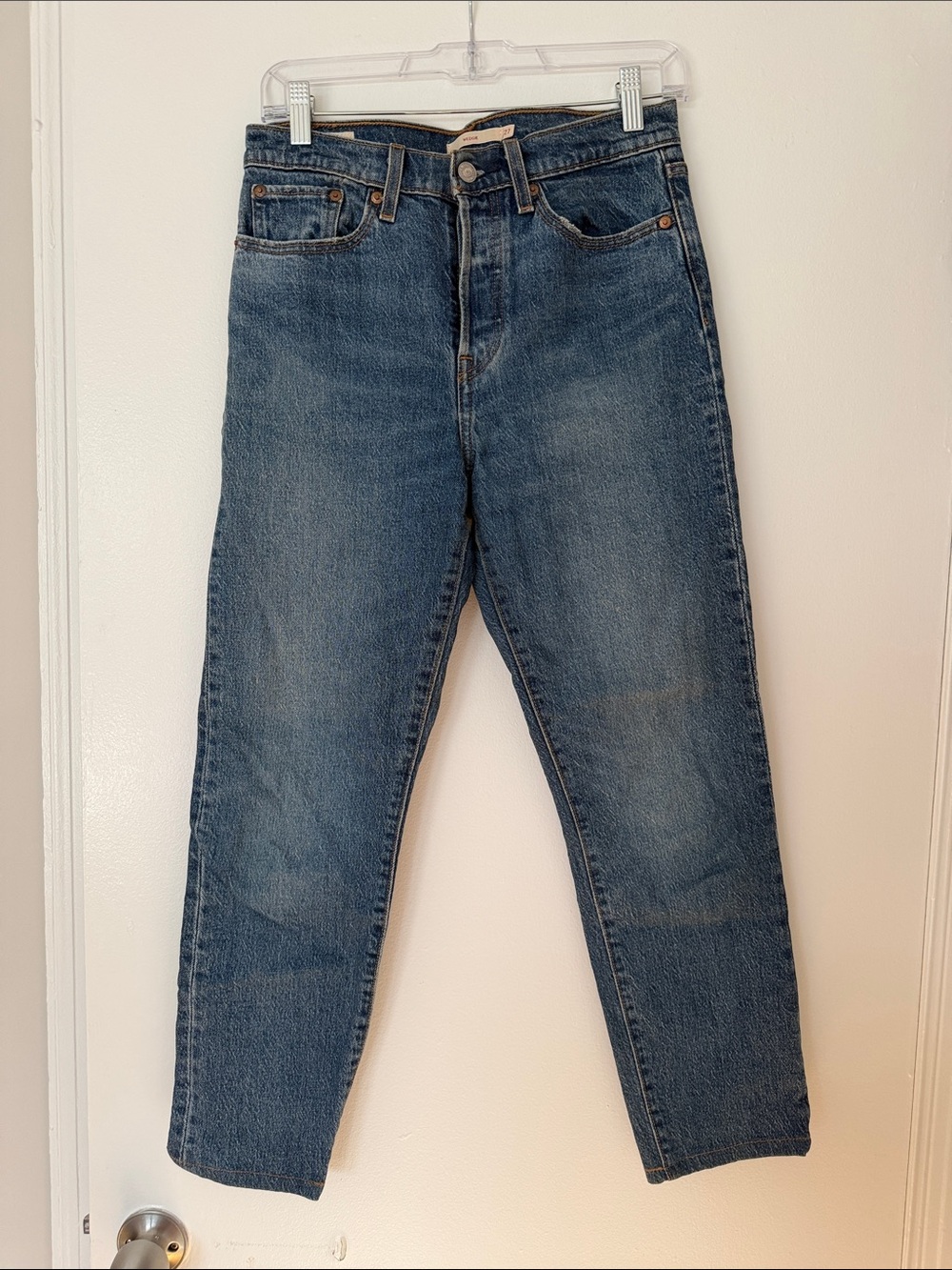 Levi’s Classic Women’s Straight Fit Wedgie Jeans — Blue